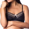 Show Off Nursing Bra -Fashion Lingerie Store large 1 235 black
