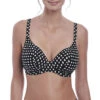 Santa Monica Plunge Bikini Top -Fashion Lingerie Store large 1 2408 print