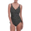 Santa Monica V-Neck Swimsuit -Fashion Lingerie Store large 1 2411 print