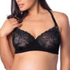 Temptation Flexiwire Nursing Bra -Fashion Lingerie Store large 1 243 black