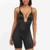 Spanx Suit Your Fancy Plunge Bodysuit -Fashion Lingerie Store large 1 2533 black