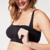 Cotton Candy Seamless Nursing Bra -Fashion Lingerie Store large 1 2577 black
