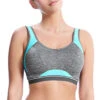 Freya Epic Crop Top Sports Bra -Fashion Lingerie Store large 1 311 grey