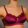 Wild Composure Nursing Bra -Fashion Lingerie Store large 1 3396 burgundy