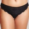 Panache Andorra Thong -Fashion Lingerie Store large 1 3787 black