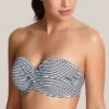 Panache Anya Stripe Bandeau Bikini Top -Fashion Lingerie Store large 1 3793 print