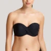 Panache Anya Riva Twist Bandeau Bikini Top -Fashion Lingerie Store large 1 3808 black