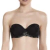 Simone Perele Delice Strapless Bra -Fashion Lingerie Store large 1 389 black