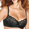 Miraclesuit Refined Glamour Balconette Bra -Fashion Lingerie Store large 1 3977 black