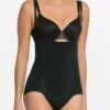 Spanx Oncore Open Bust Panty Bodysuit -Fashion Lingerie Store large 1 4224 black