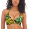 Maui Daze Halter Bikini Top -Fashion Lingerie Store large 1 4795 print