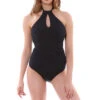 Remix High Neck Swimsuit -Fashion Lingerie Store large 1 487 black