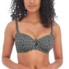 Check In Sweetheart Bikini Top -Fashion Lingerie Store large 1 4890 black