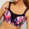 Panache Wired Sports Bra Galaxy Print -Fashion Lingerie Store large 1 4899 pink