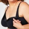 Ribbon Candy Nursing Bra -Fashion Lingerie Store large 1 4906 black