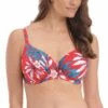 Santos Beach Gathered Full Cup Bikini Top 1 Santos Beach Gathered Full Cup Bikini Top -Fashion Lingerie Store large 1 4997 print