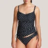 Panache Anya Spot Balcony Tankini Top
