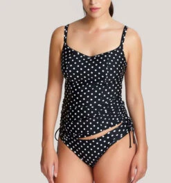 Panache Anya Spot Balcony Tankini Top