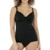 Coco Wave Plunge Tankini Top -Fashion Lingerie Store large 1 5217 black