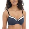 Colour Crush Sweetheart Bikini Top -Fashion Lingerie Store large 1 5262 navy