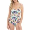 Paradiso Adjustable Side Tankini Top -Fashion Lingerie Store large 1 5503 print