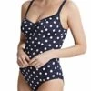 Panache Anya Riva Spot Balcony Swimsuit -Fashion Lingerie Store large 1 5721 navy