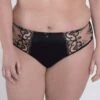 Perla Brief -Fashion Lingerie Store large 1 5875 black