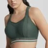 Panache Wire-Free Racerback Sports Bra -Fashion Lingerie Store large 1 5916 print