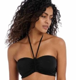 Jewel Cove Plain Padded Bandeau Top