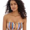 Torra Bay Bandeau Bikini Top -Fashion Lingerie Store large 1 5998 print