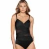 Miraclesuit Network Mystique Underwired Shaping Swimsuit -Fashion Lingerie Store large 1 6043 black