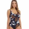 Lake Orta Uw V-neck Swimsuit With Adjustable Leg 2 Lake Orta Uw V-neck Swimsuit With Adjustable Leg -Fashion Lingerie Store large 1 6061 print