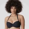 Sahara Padded Balcony Bikini Top -Fashion Lingerie Store large 1 6139 black