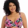 Savaneta Plunge Bikini Top -Fashion Lingerie Store large 1 6145 print