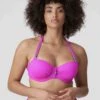 Narta Padded Balcony Bikini Top -Fashion Lingerie Store large 1 6323 pink