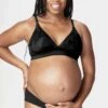 Freckles Recycled Nursing Bra E-FF -Fashion Lingerie Store large 1 6433 black
