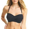 Ottawa Twist Bandeau -Fashion Lingerie Store large 1 860 black