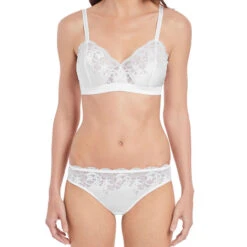 Wacoal Lace Affair Bikini Brief -Fashion Lingerie Store large 2 1684 white