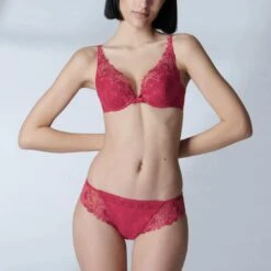 Simone Perele Wish Bikini Brief -Fashion Lingerie Store large 2 2513 pink