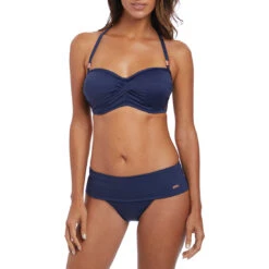 Marseille Twist Bandeau Multiway Strap -Fashion Lingerie Store large 2 2698 navy