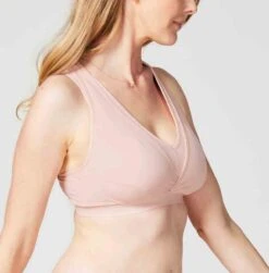 Lotus Hands Free Pumping Bra B-DD -Fashion Lingerie Store large 2 3846 baby pink