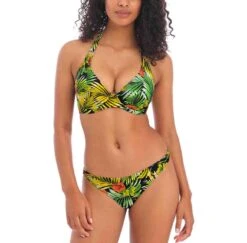 Maui Daze Halter Bikini Top -Fashion Lingerie Store large 2 4795 print