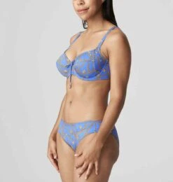 Olbia Full Cup Bikini Top -Fashion Lingerie Store large 2 5733 blue