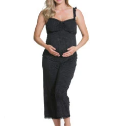 Choc Vanilla Torte Camisole -Fashion Lingerie Store large 3 190 black