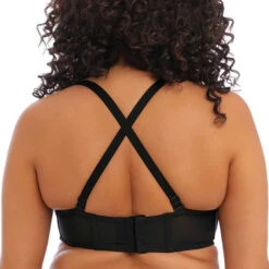 ELOMI Smooth Uw Moulded Strapless Bra -Fashion Lingerie Store large 3 2392 black
