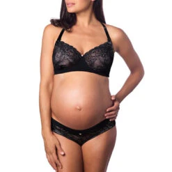 Temptation Flexiwire Nursing Bra -Fashion Lingerie Store large 3 243 black