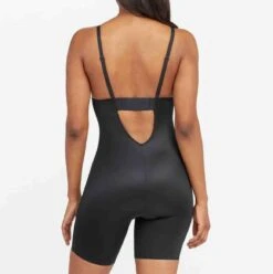 Spanx Suit Your Fancy Plunge Bodysuit -Fashion Lingerie Store large 3 2533 black