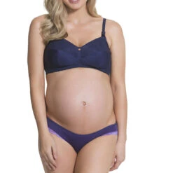 Tea Full Cup Nursing Bra -Fashion Lingerie Store large 3 2574 navy