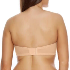 Elomi Smoothing Moulded Strapless Bra -Fashion Lingerie Store large 3 2645 nude