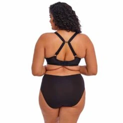 ELOMI Bijou Plunge Bra -Fashion Lingerie Store large 3 2651 black